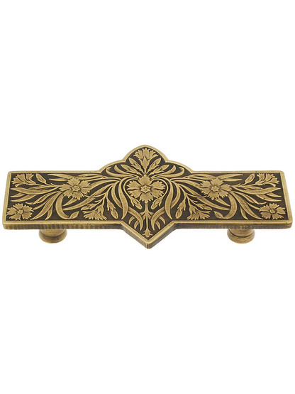 Dianthus Drawer Pull - 3" Center to Center